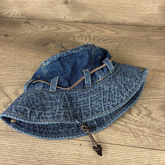 Unisex 100% Cotton Bucket Hat Fishing Camping Safari Boonie Sun Brim Summer Cap - Picture 11 of 11